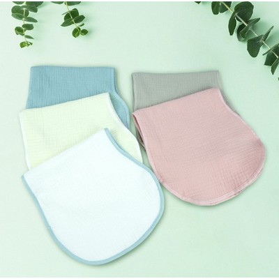 Cotton gauze baby drool towel