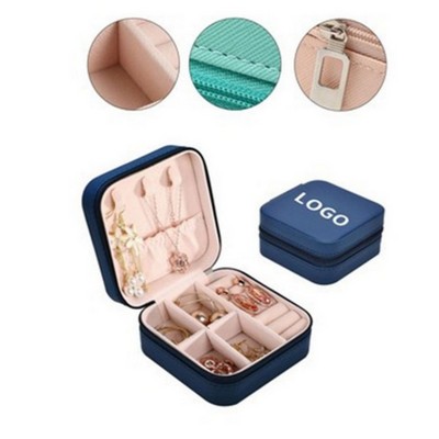 PU Leather Jewelry Storage Case