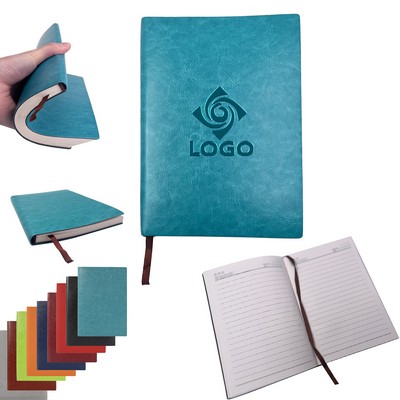 8" x 6" Soft Leather Thick Notebook