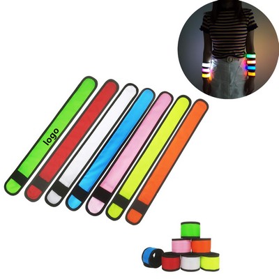 LED Armbands Slap Bracelets Wristbands