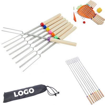 8 Pieces Marshmallow Roasting Sticks Set