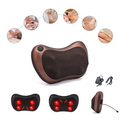 Shiatsu Back and Neck Kneading Massage Pillow