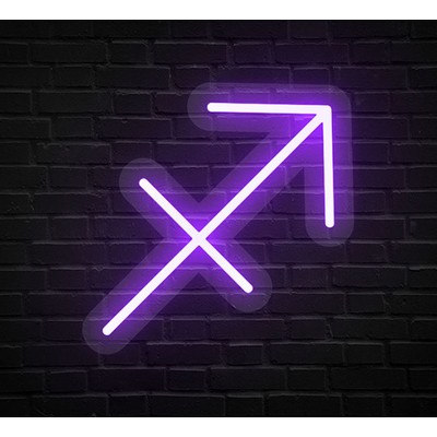 Sagittarius Neon Sign (26" x 26")