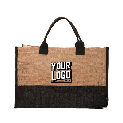 Versatile Linen Utility Tote Bag