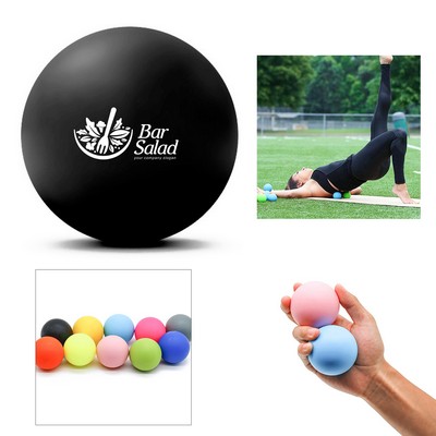 Solid Silicone Fitness Massage Ball