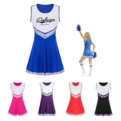 College Sport Cheerleader Uniform