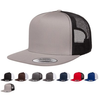 YP Classic® Yupoong Classic Two Tone Snapback Cap w/Mesh (Lot of 12)