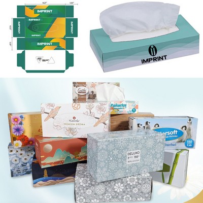 Full-Color Kleenex Tissues Boxes