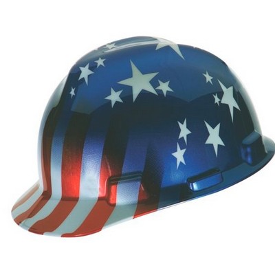 MSA's Freedom Cap Style Hard Hat (American Stars & Stripes)