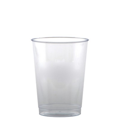 10 Oz. Clear Rigid Disposable Plastic Tumbler