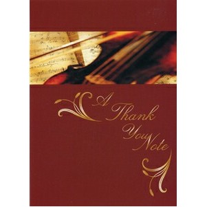 A Thank You Note Greeting Card