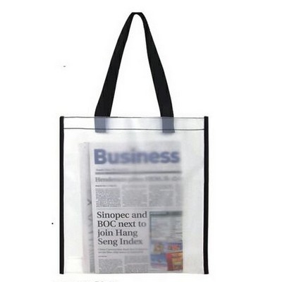 Frosted Shopping Tote Bag