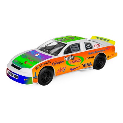 1/24 Scale Nascar® Style Car 8 " Shown With Full Graphics Package