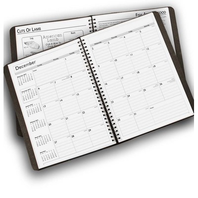 Monthly Restaurant/Food Service Planner