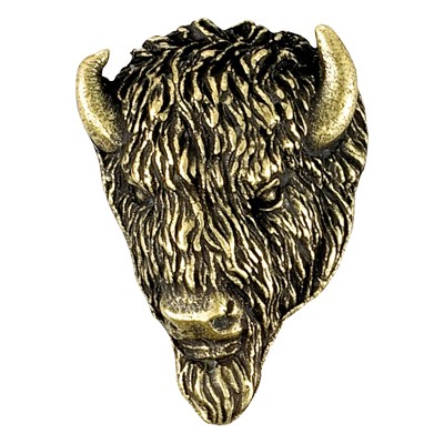 Buffalo Mascot Pin