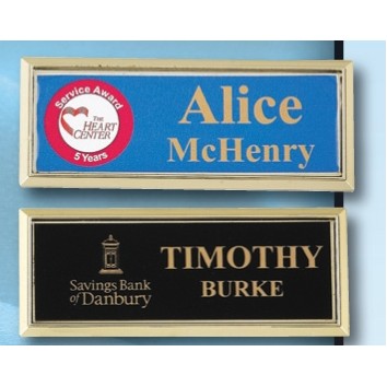 Plastic Name Badge (Holder D)