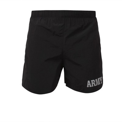 GI Type Black Physical Training Army Shorts (2XL)