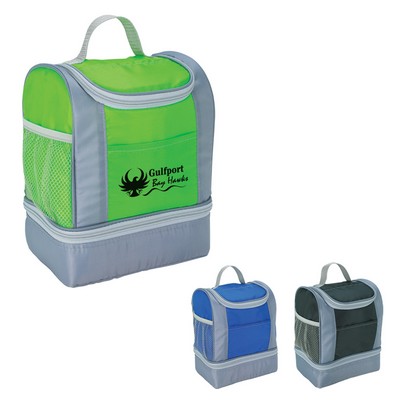 Two-tone Kooler Lunch Bag