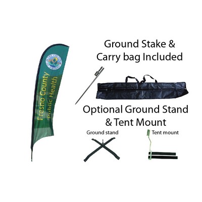 12' Feather Flag Kit