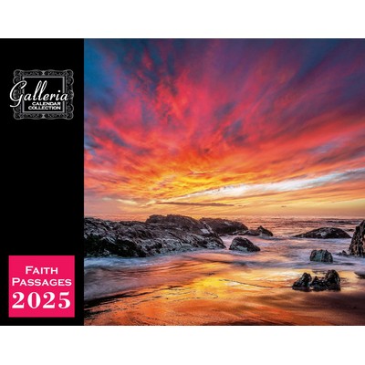 Galleria Wall Calendar 2025 Faith Passages (English)