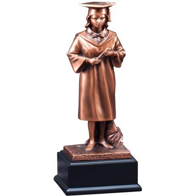 Graduate - Female, 12" Tall