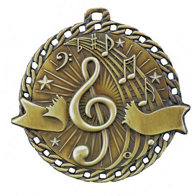 Music Stock Medal (2")