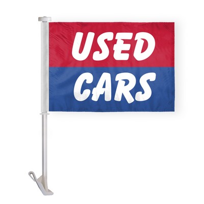 Used Cars Premium Car Flags 10.5x15 inch