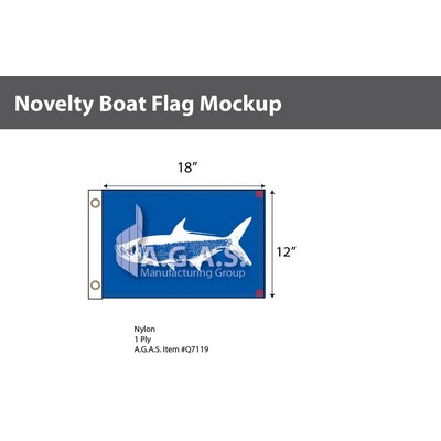 Tarpon Flags 12x18 inch