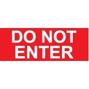 Classic Engraved Stock Sign - Tent Style - Do Not Enter