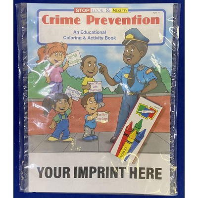 Crime Prevention Coloring Book Fun Pack