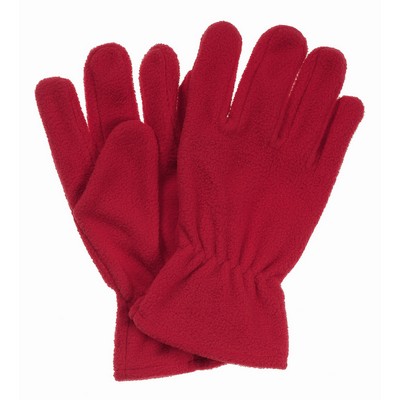 Red Fleece Gloves