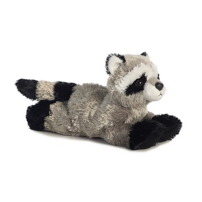 8" Rascal Raccoon Mini Flopsie Stuffed Animal