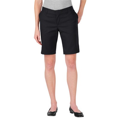 Dickies Women's FLEX 9" Flat Front Short - RELAXED FIT