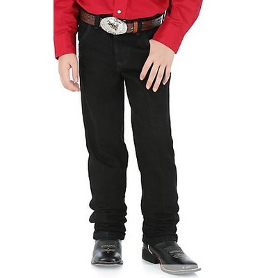 Wrangler® Boy's Overdyed Black Cowboy Cut® Original ProRodeo Jeans