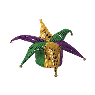 Glitz 'n Gleam Jester Hat