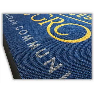 Outdoor or Indoor Logo Entry Mat - Brand Ambassador Logo Floor Mat - 12' X 16'