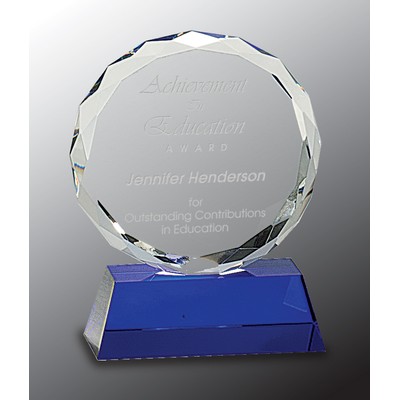 Round Crystal Award