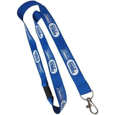 5/8" Nylon Lanyard w/ Safety Breakaway