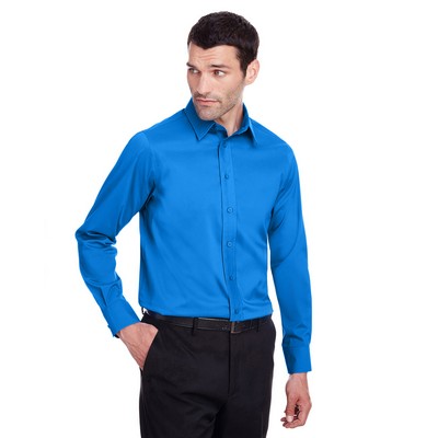 Devon and Jones Men's Crown Collection® Stretch Broadcloth Slim Fit Woven Shirt