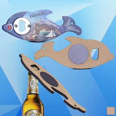 Dolphin Shaped Magnetic Bottle Opener