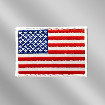 Woven American Flag Patch