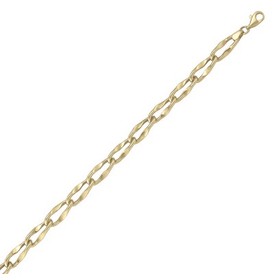 10K Gold Link Bracelets