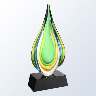 Rainforest Award with Black Base