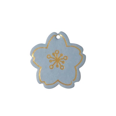 Follow Shape Hang Tags w/Gold Stamping Logo