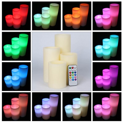 Led Candles Set With Remote Control