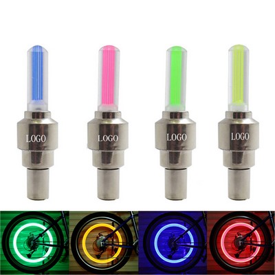 Bicycle Tire Valve LED Light