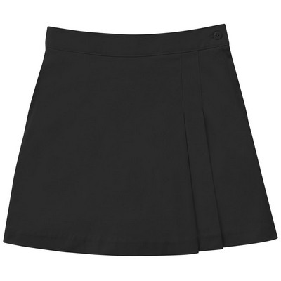 Classroom Uniforms Juniors Stretch Double Pleated Scooter Skirt