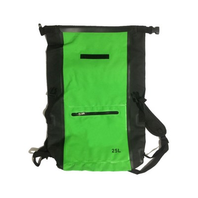 25L Waterproof PVC Camping Backpack