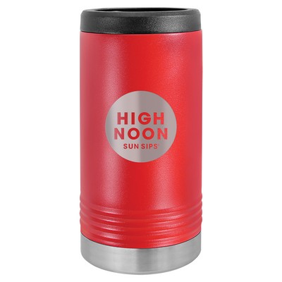 Polar Camel Slim Can Holder, Red