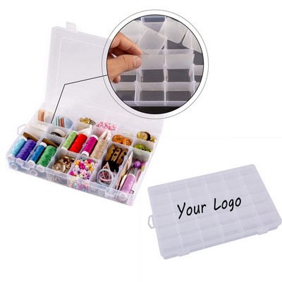 Plastic Jewelry Organizer Storage Container Tackle Bead Boxe